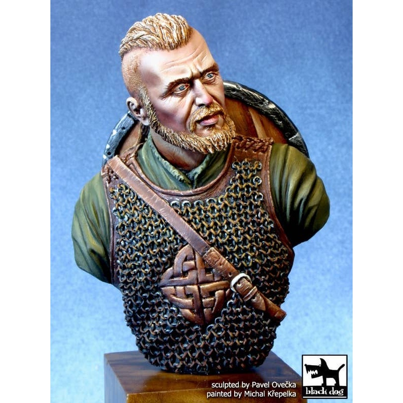 1/10 Viking Bust Model