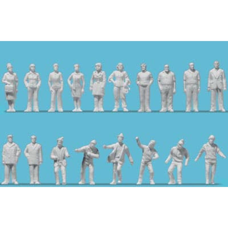 1/100 Statues Vol.1 18 Men, Women, And Workers