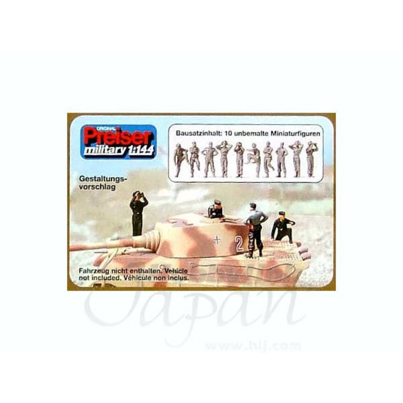 1/144 German Tank Crew Set (10pcs)