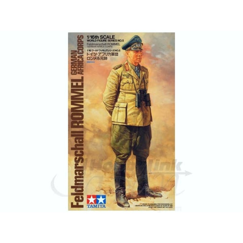 1/16 Feldmarshall Rommel figure