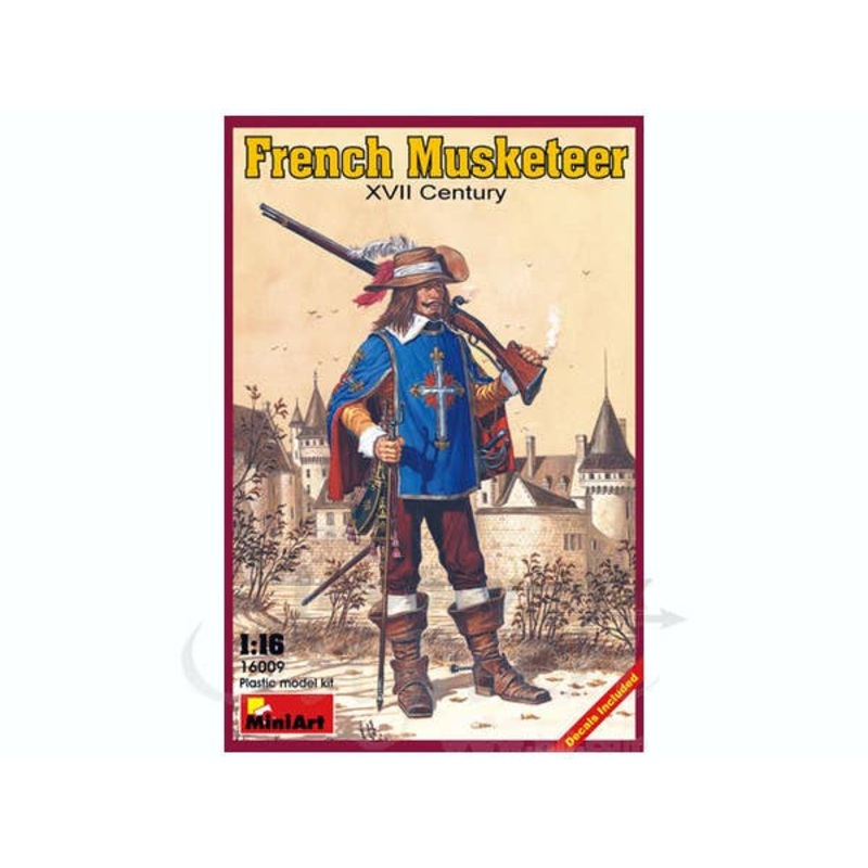 1/16 French Musketeer 17 Century