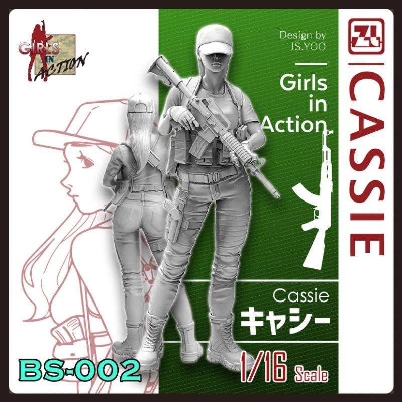 1/16 Girls in Action: Cassie