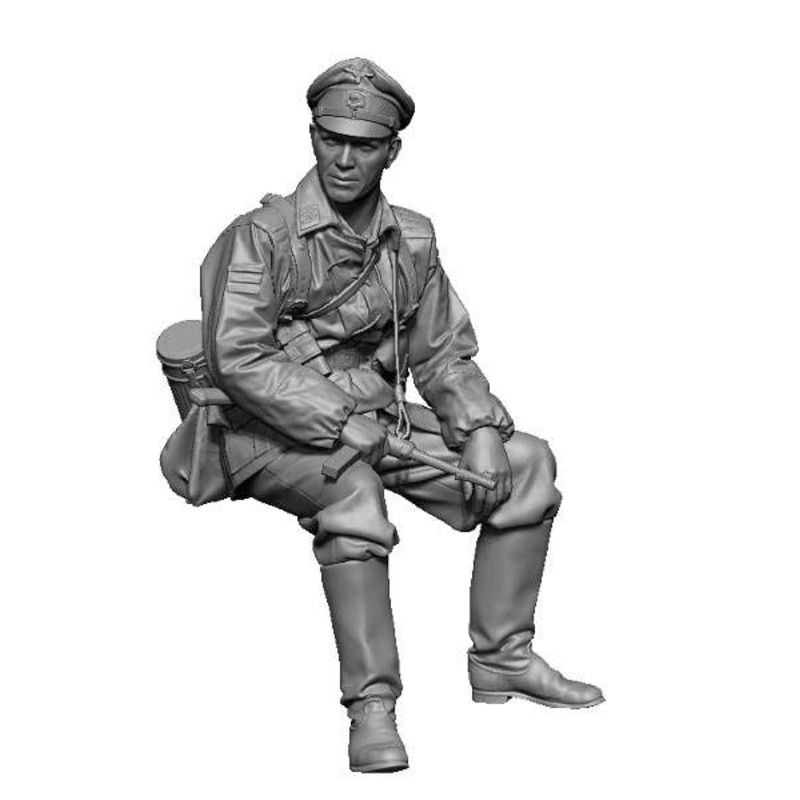 1/16 WWII German Waffen SS Officer