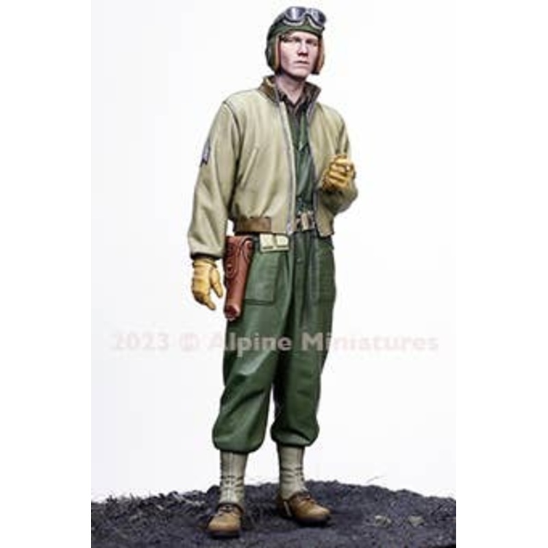 1/16 WWII US 2nd Armored Division Tank Crew Hell On Wheels