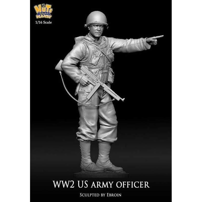 1/16 WWII US Army Officer Directional Officer (120mm)