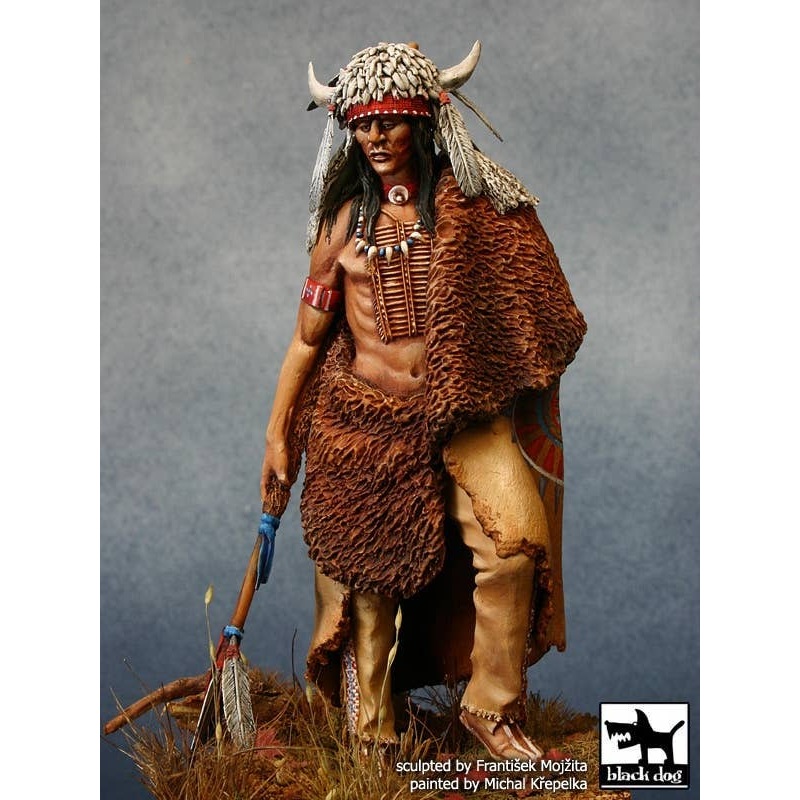 75mm Black Foot Warrior