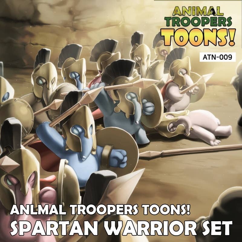 BC Spartan Warrior Elephant Set (5pcs)