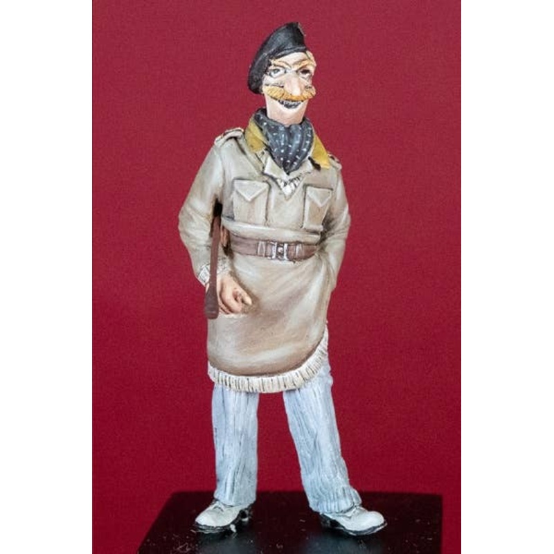 British Army Officer No.1: "Whitebeard" (54mm Size)