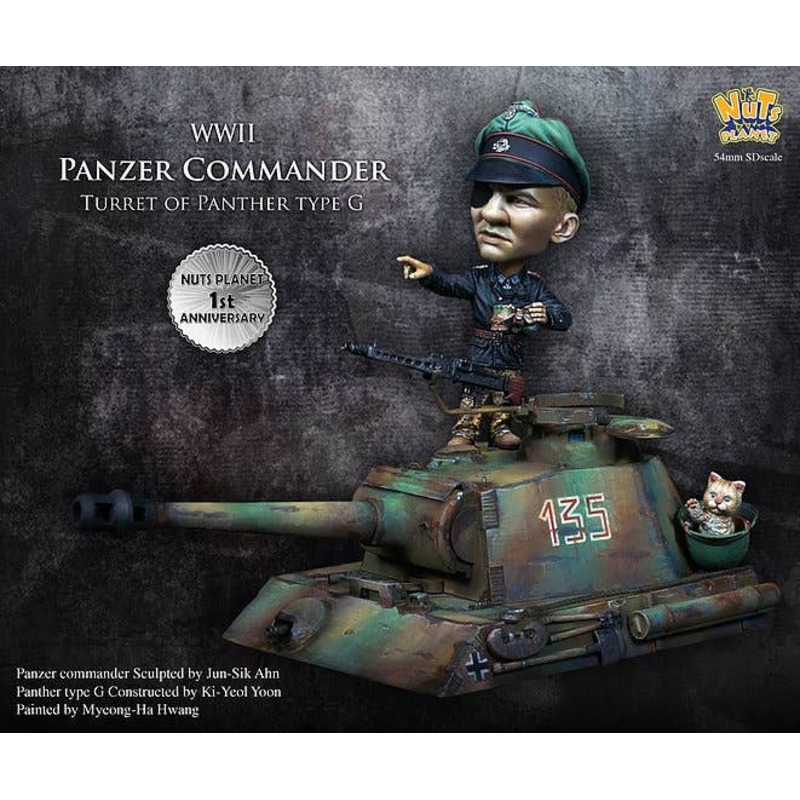 Panzer Commander with Turret of Panther Type G