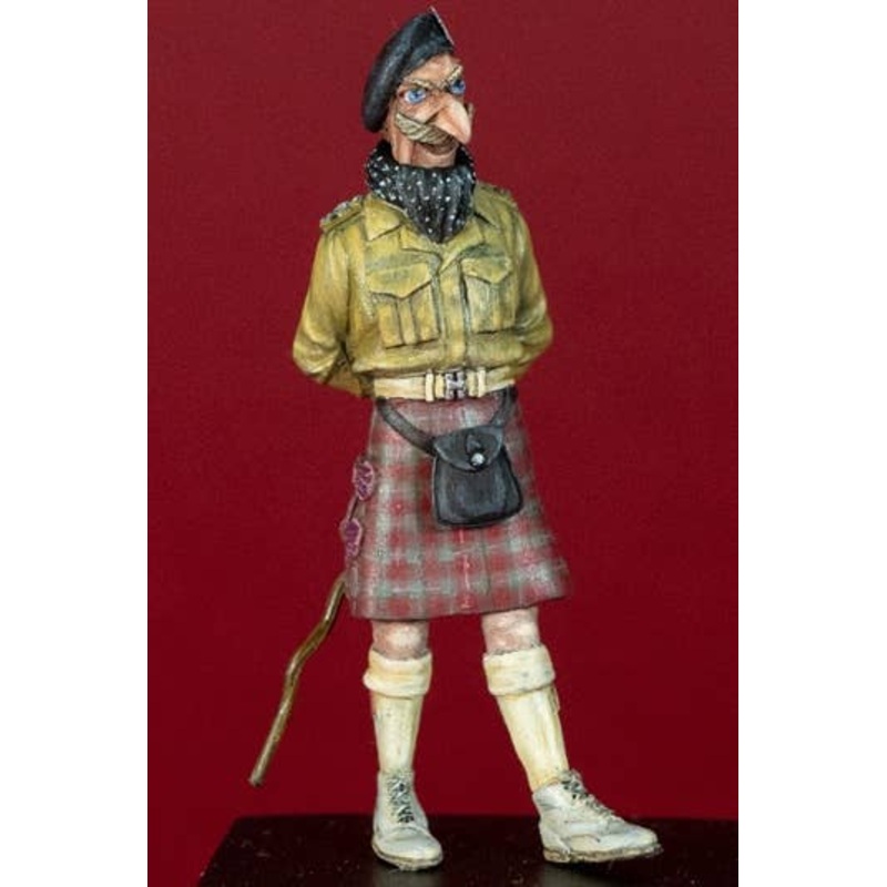 British Army Officer No.3: "I'Ve Always Wanted To Be Scottish" (54mm Size)
