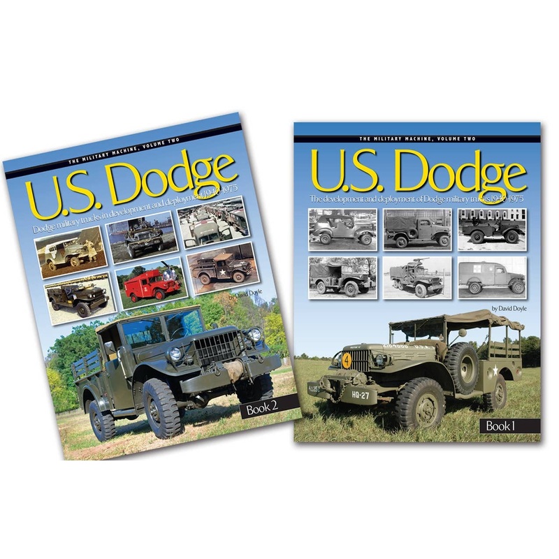 The Military Machine Vol.2: U.S. Dodge Trucks (Set of 2 Hardcover Books)