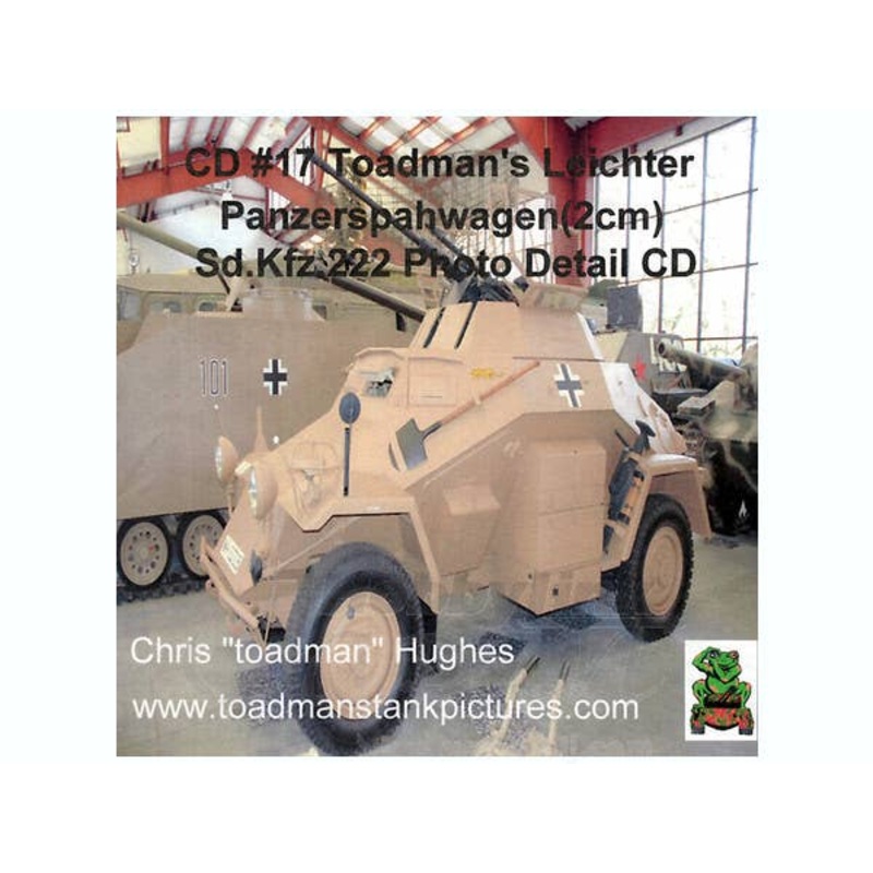 CD #17 Sd.Kfz.222 Photo Detail CD