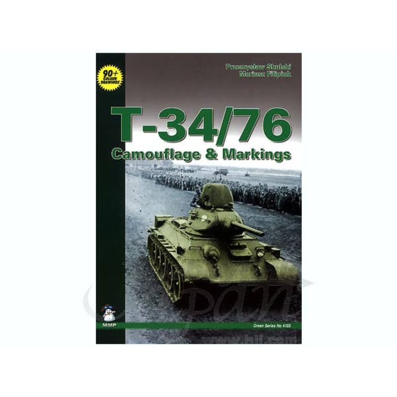 T-34/76, Camouflage & Markings