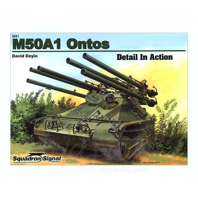 Detail in Action Series: M50A1 Ontos Tank