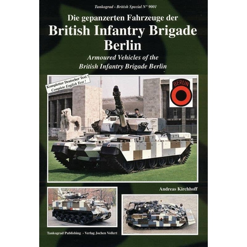 British Infantry Brigade Berlin Armoured Vehicles in Berlin Urban Area Camouflage