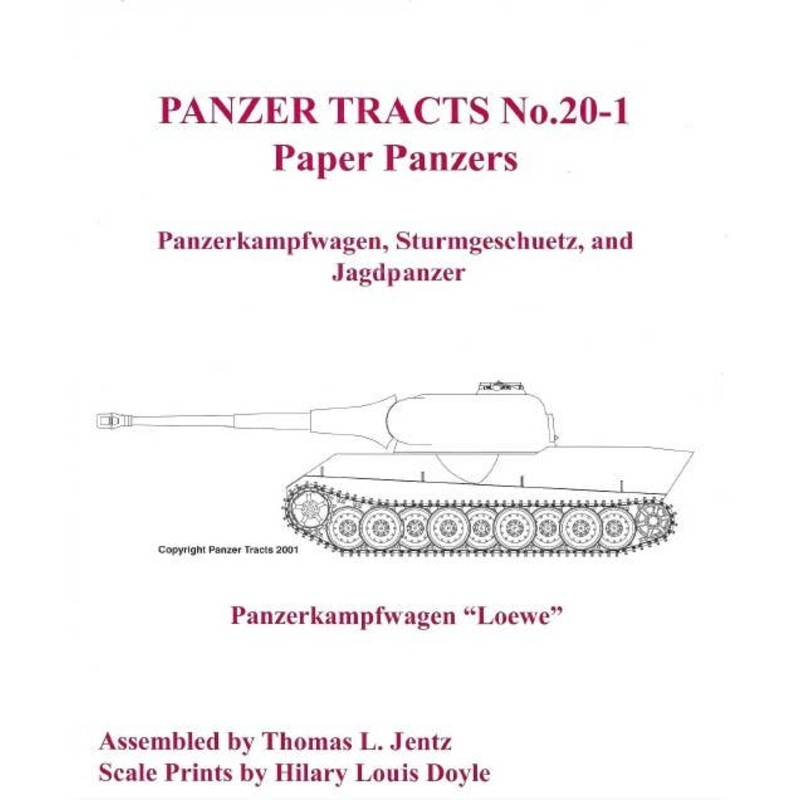 Panzer Tracts No.20-1 Paper Panzers