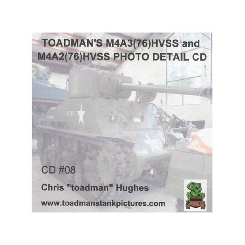 CD #08 M4A3 / M4A2 HVSS Photo Detail CD