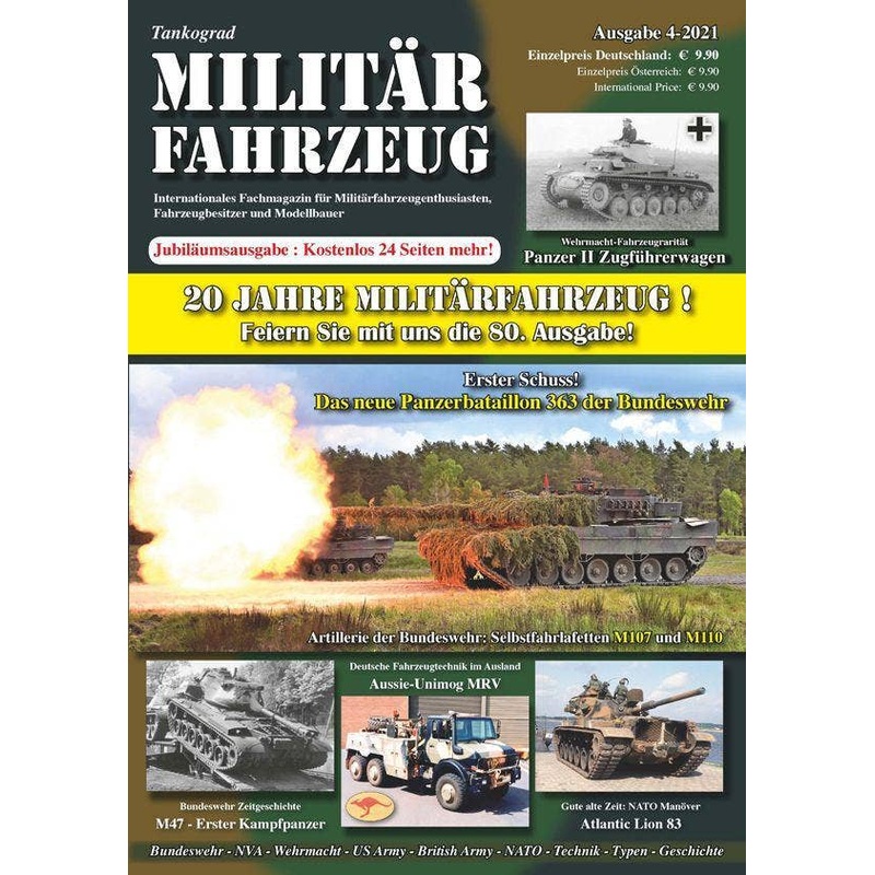 MILITARFAHRZEUG 4-2021 20th Anniversary Special Edition