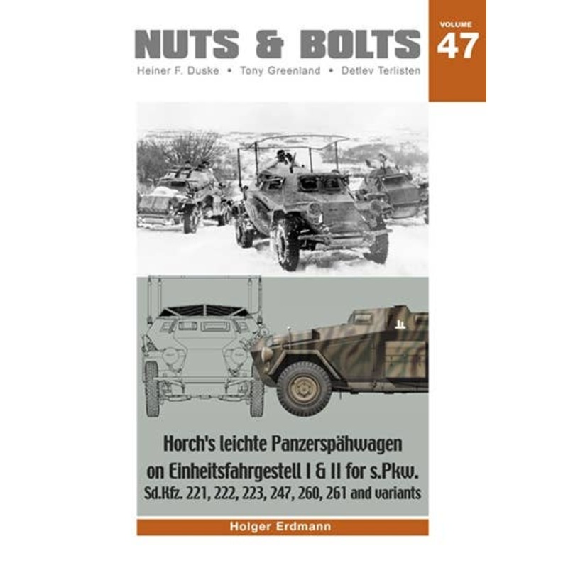 Sd.Kfz221/222/223/247/260/261 Wheeled Armored Reconnaissance Vehicles and Variants