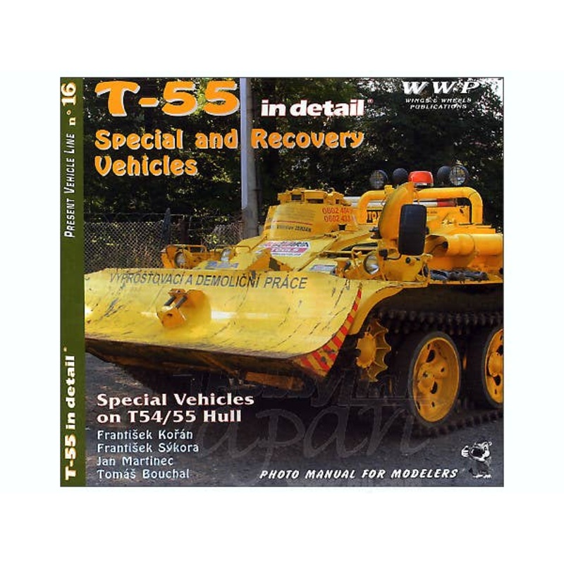 T-55 Special and Recovery Vehicles In detail