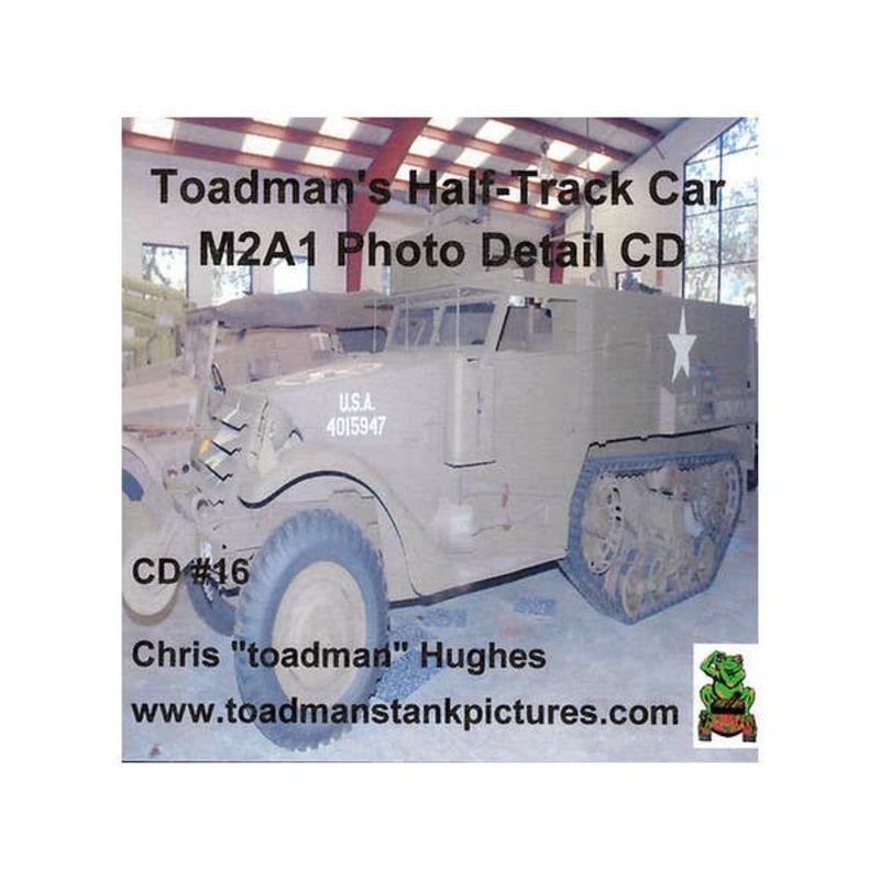 CD #16 M2A1 Half-Track Photo Detail CD