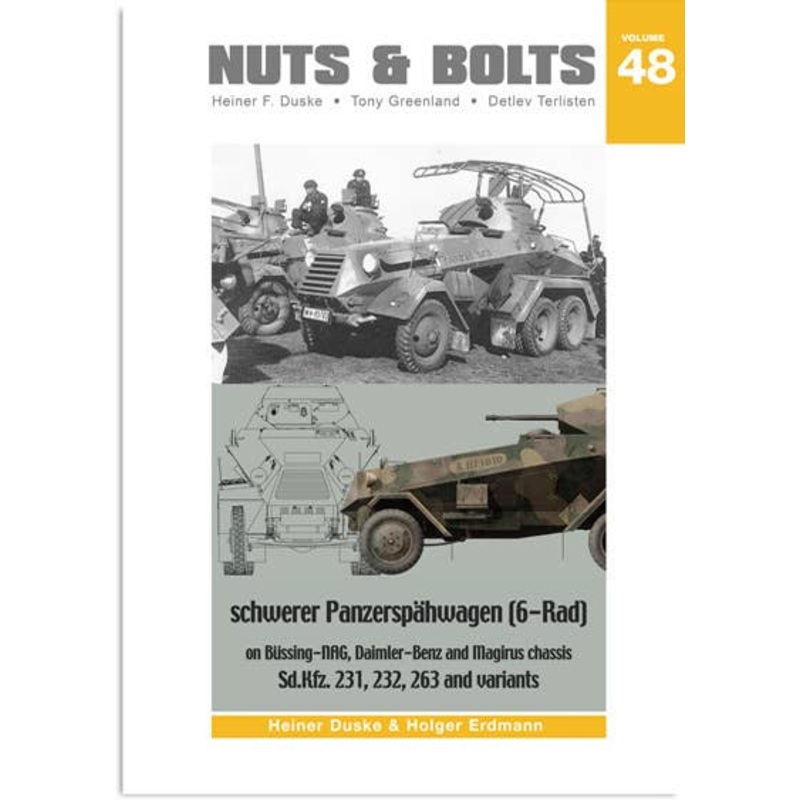 Sd.Kfz.231/232/263 6-wheel Heavy Armored Reconnaissance Vehicle and Its Derivatives