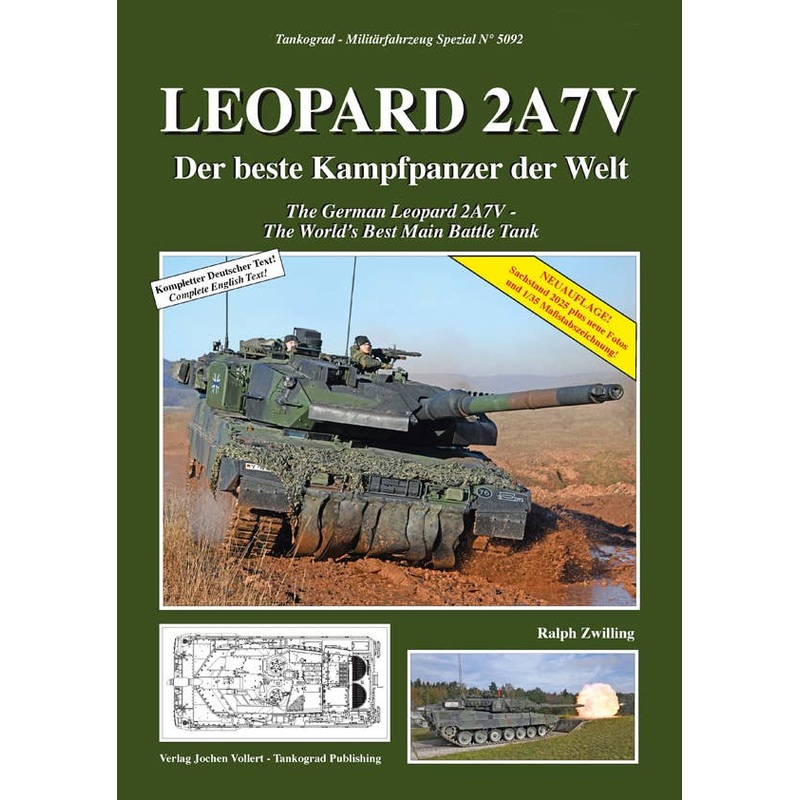 Leopard 2A7V: The Reborn German Leopard - Towards the World's Best Main Battle Tank (2025 Revised Edition)