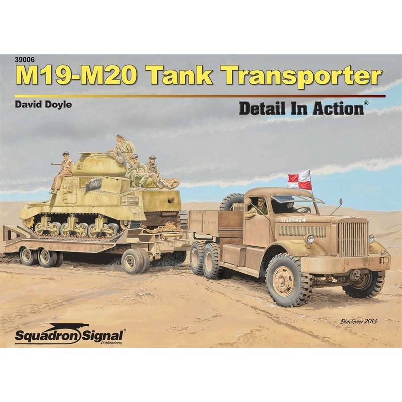 M19-M20 Tank Transporter Detail in Action (SC)
