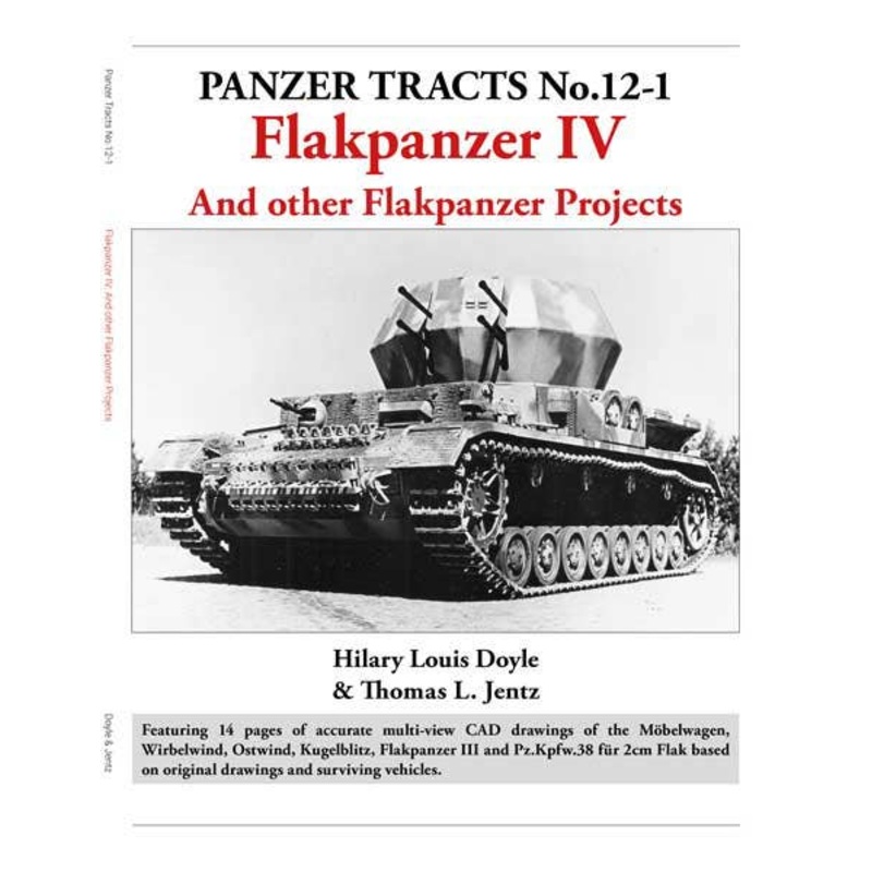 Panzer Tracts No.12-1 Anti-aircraft tank Mobelwagen Sd.Kfz.140/1