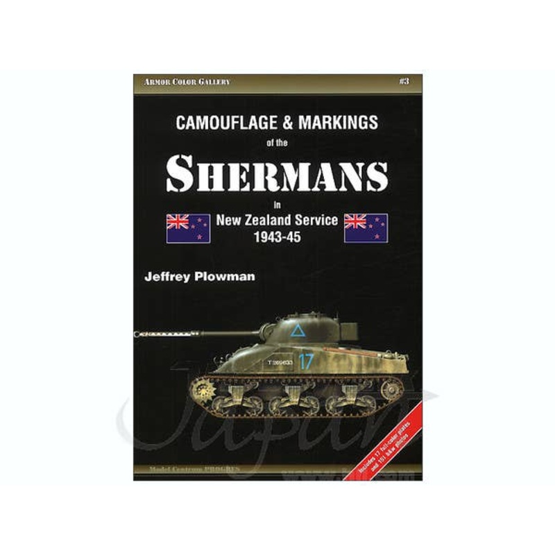 Camouflage & Markings of the Shermans in New Zealand Service 1943-45