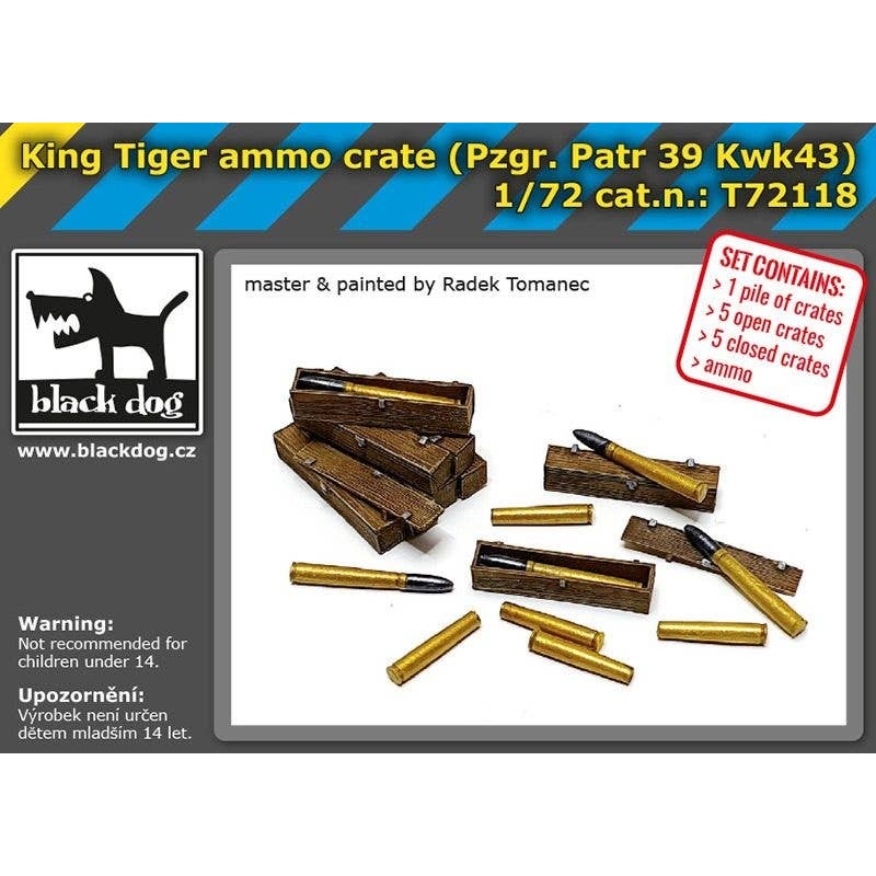 1/72 Ammo Box for King Tiger
