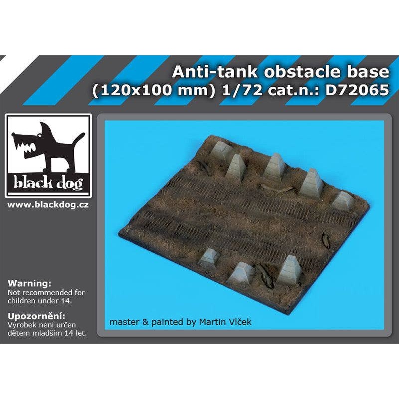 1/72 Antitank obstacle base