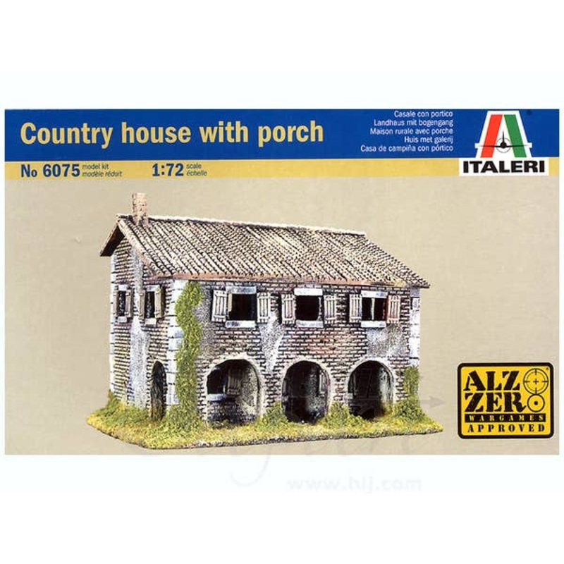1/72 Country House with Porch