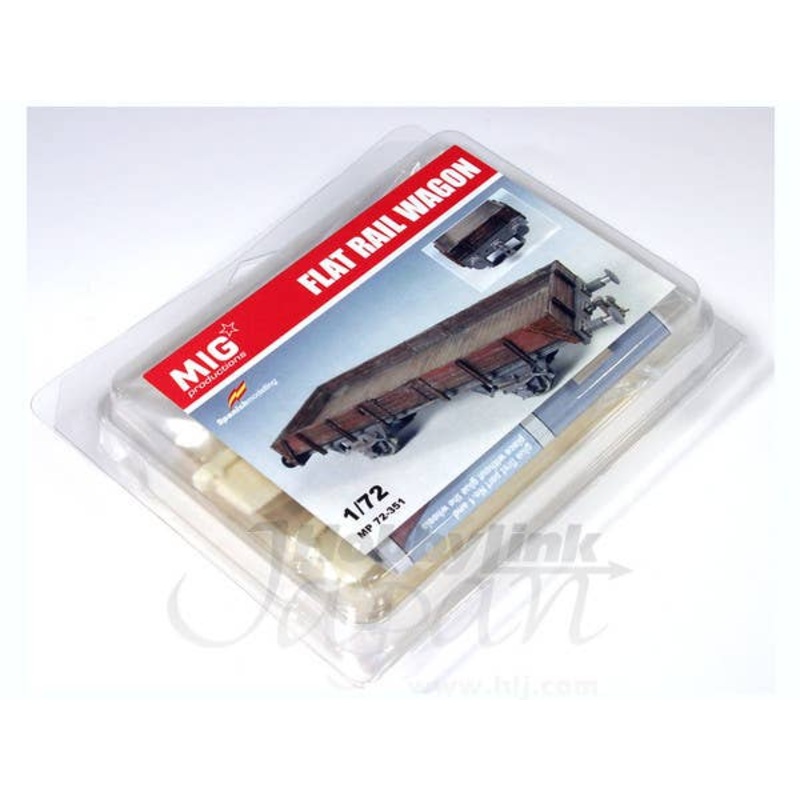 1/72 Flat Rail Wagon