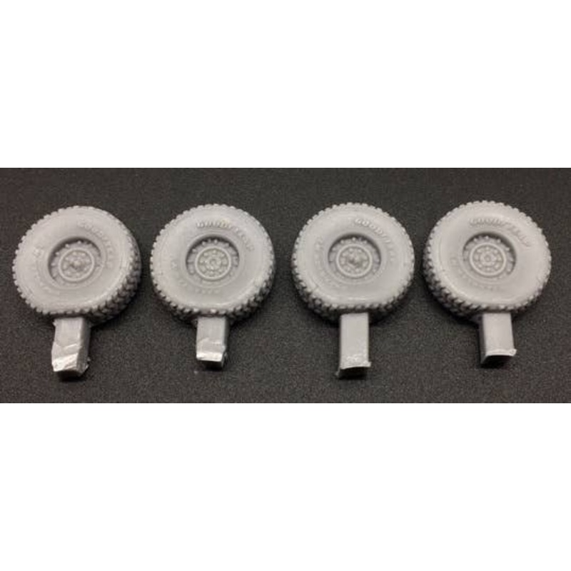 1/72 HMMWV MT Sagged Wheel Set (for T-Model)
