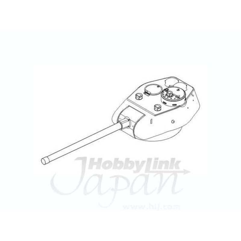 1/72 T-34/85 Metal barrel ZIS S-53 85mm