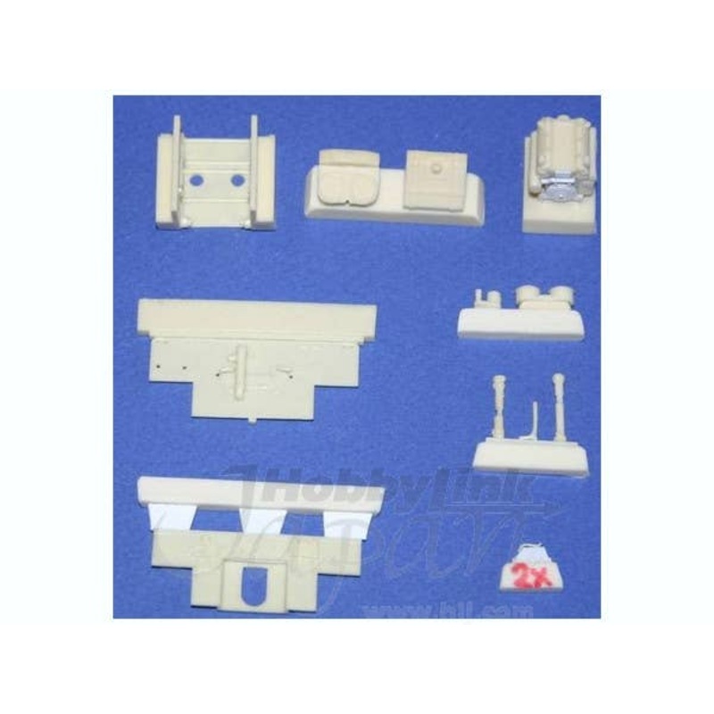 1/72 Tiger I. Late version engine set for Rev