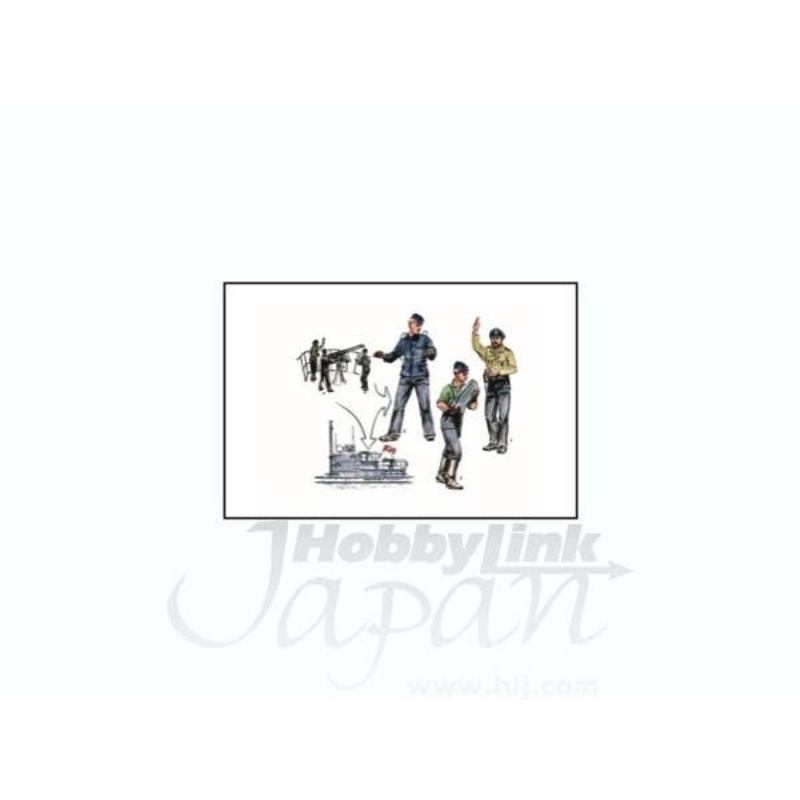 1/72 U-VII Atlantic version Gun Crew for 2cm