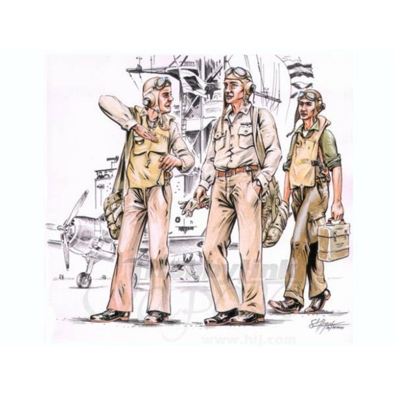 1/72 US Navy Pilots WWII