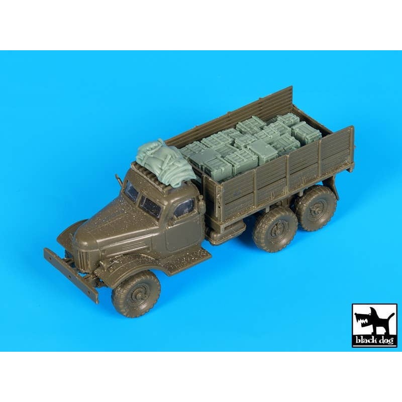 1/72 Zil 157 Soviet Army Truck Accessories Set (for Trumpeter)