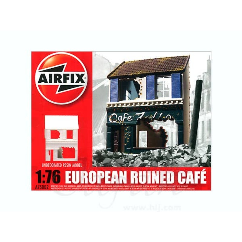 1/76 Cafe In Ruins In Europe