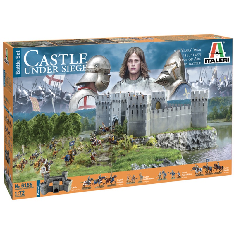 1/72 100-Year War Castle Under Siege (Siege of Orleans)