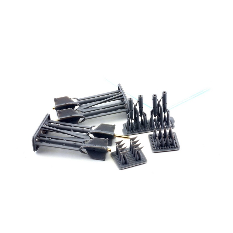 1/72 AIM-9M/L Sidewinder Air Intercept Missile (4pcs)