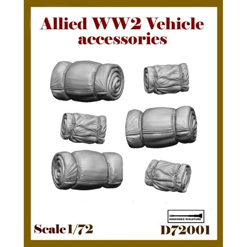 1/72 Allied WW2 Vehicle Accessories