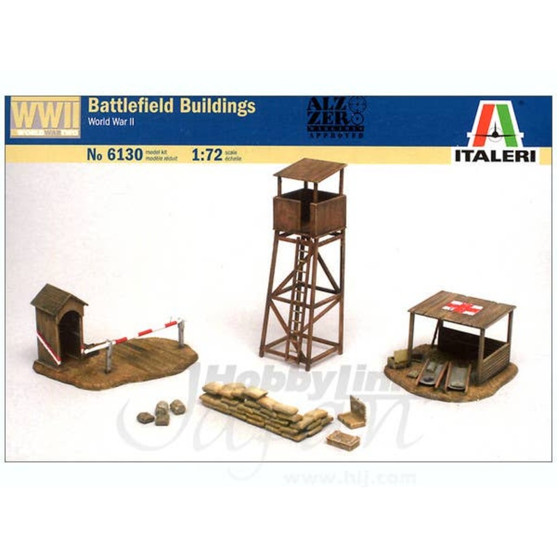 1/72 Battlefield Buildings