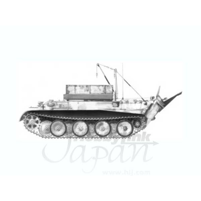 1/72 Bergepanther Ausf.G conversion set REV