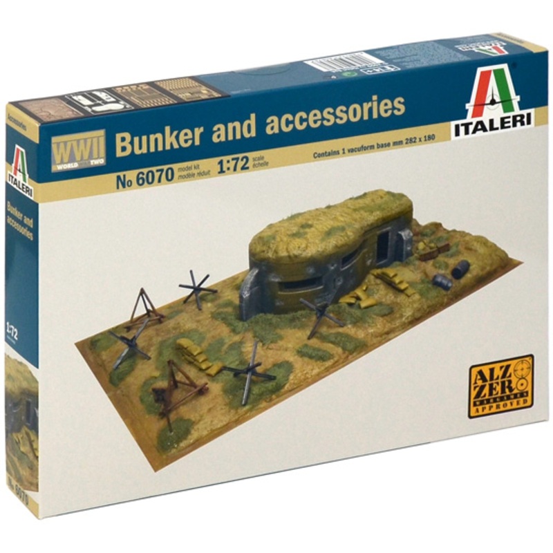 1/72 Bunker and Accessories