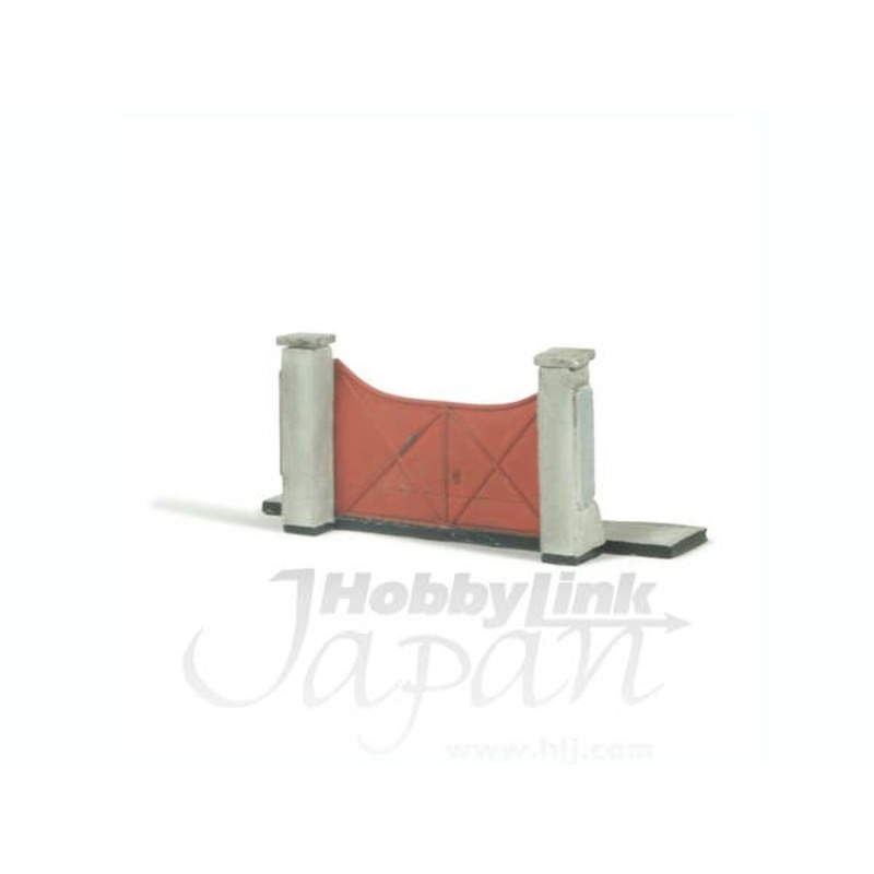 1/72 Factory Gate w/Side Walk