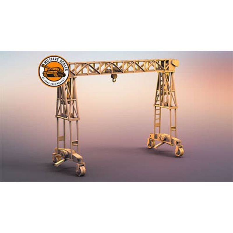 1/72 Germany Freeze 16t Gantry Crane Deployed State