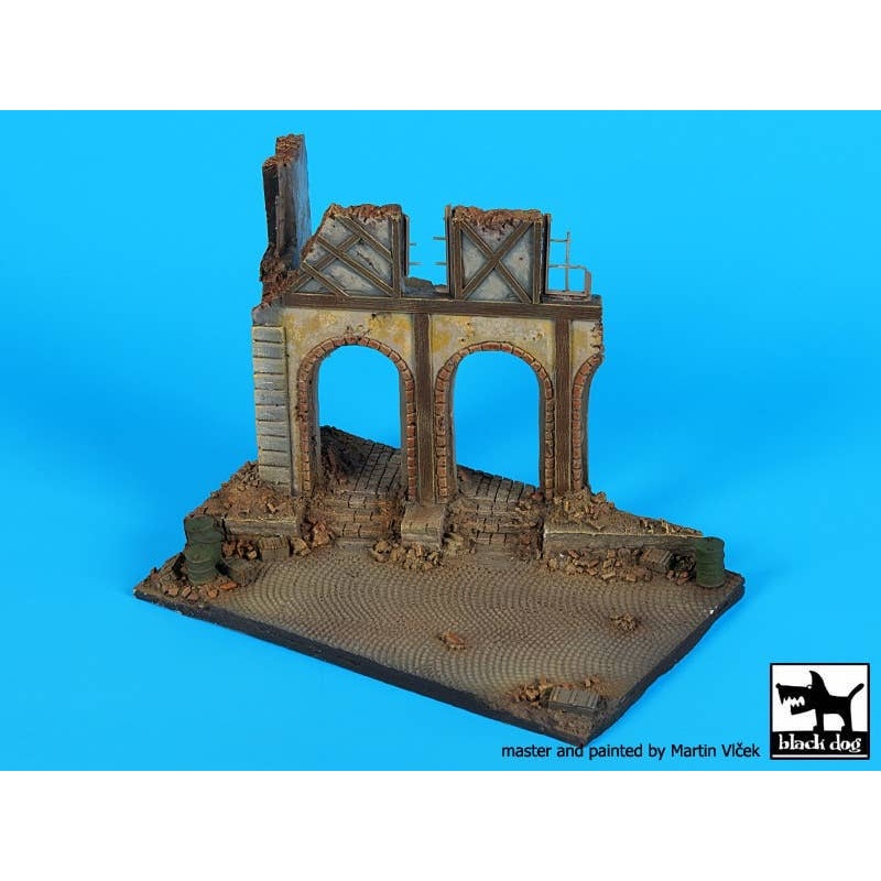 1/72 House Ruin Europe No.2 Base
